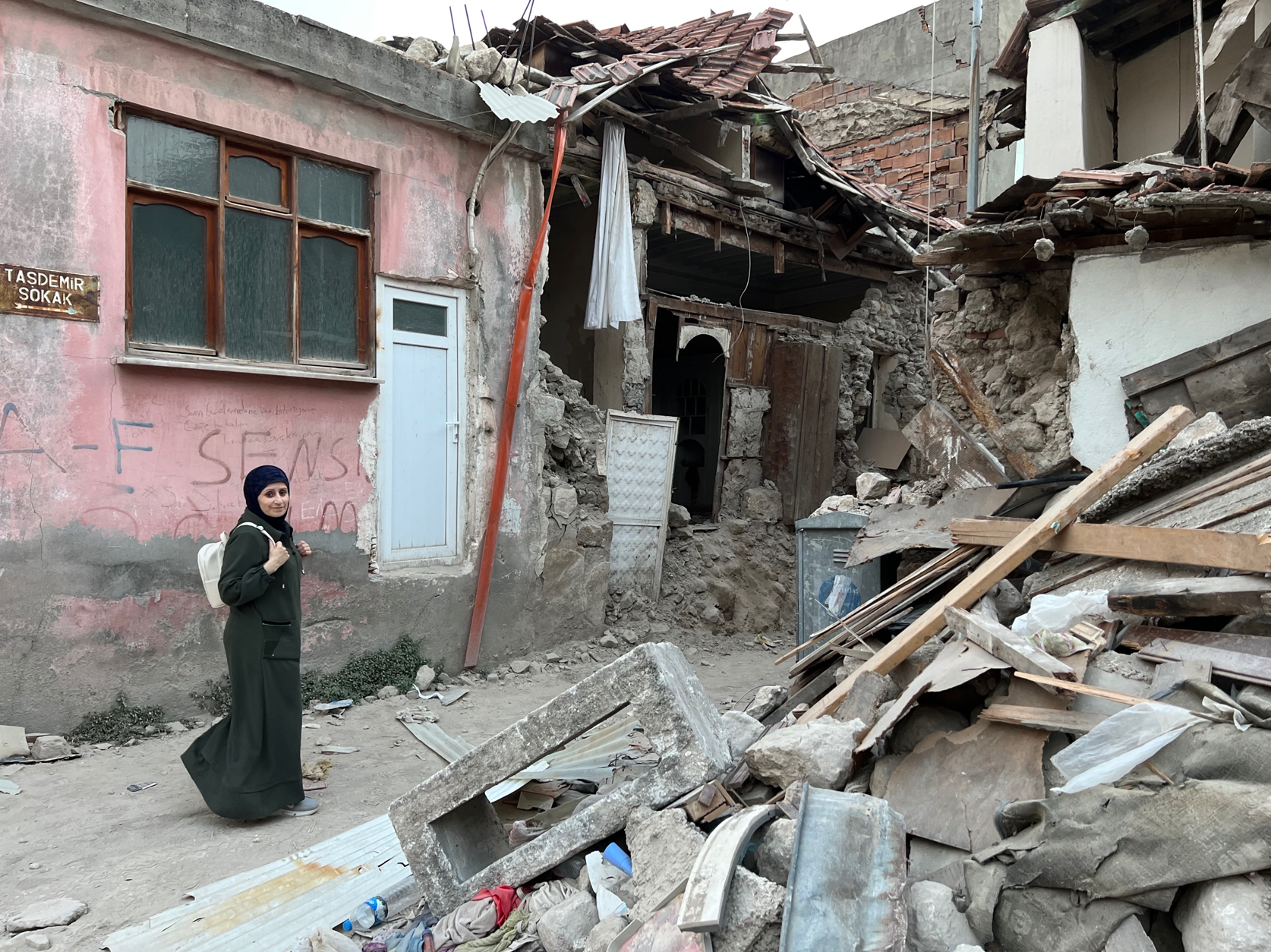 Photo of Antakya after the earthquake